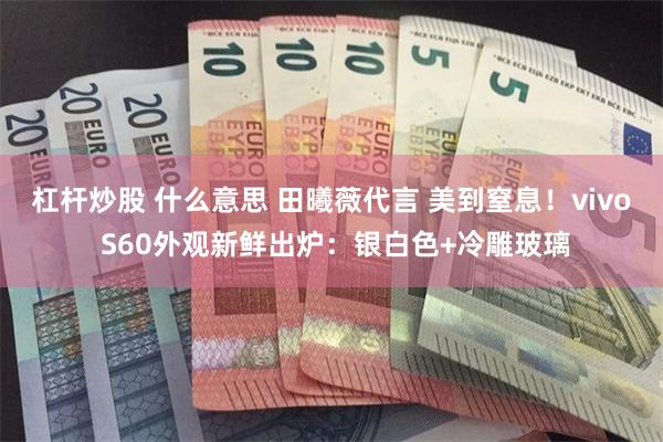 杠杆炒股 什么意思 田曦薇代言 美到窒息!vivo S60外观新鲜出炉:银白色+冷雕玻璃