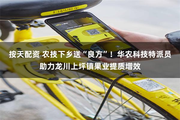 按天配资 农技下乡送“良方”！华农科技特派员助力龙川上坪镇果业提质增效