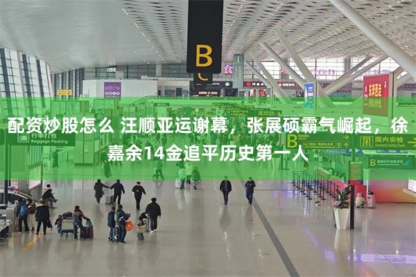 配资炒股怎么 汪顺亚运谢幕，张展硕霸气崛起，徐嘉余14金追平历史第一人