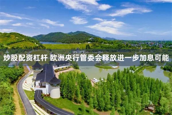 炒股配资杠杆 欧洲央行管委会释放进一步加息可能